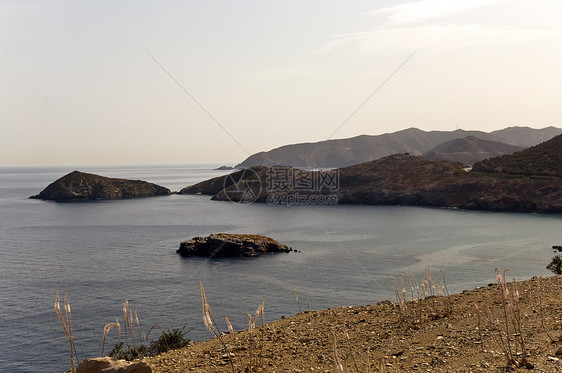 地中海 克里特 希腊小路海岸旅行地平线假期晴天远足环境成本天堂图片