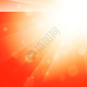 太阳光光束晴天阳光插图橙子射线日光活力黄色背景图片