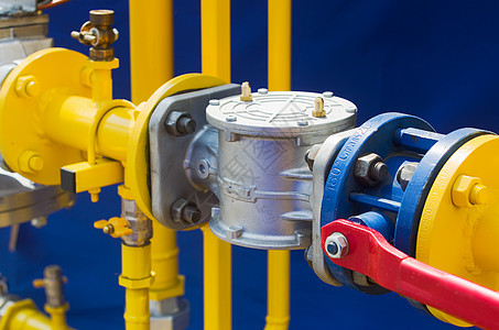 气体压力调节器金属力量工程管道化学品工厂管子螺栓乐器修理图片