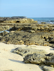加勒比洛基海滩图片