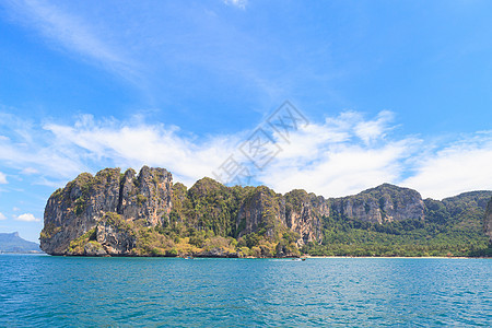 海和蓝天空天空旅游蓝色场景海岸爬坡假期放松晴天海洋图片