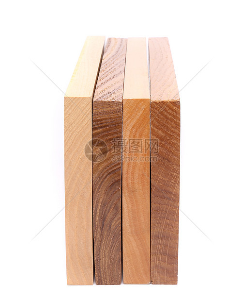 4个垂直板elm acacia 石灰 橡树材料宏观地板硬木地面异国风格木材装饰榆树图片