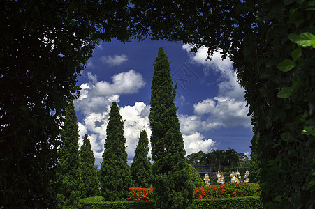 法属公园的拱门图片
