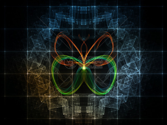 虚拟蝴蝶数学昆虫想像力黑色创造力轻轨翅膀图片