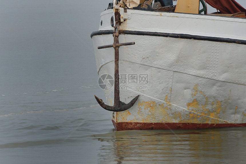 船锚船头白色绳索航海假期巡航金属血管海洋船运高清图片下载-正版图片321616840-摄图网
