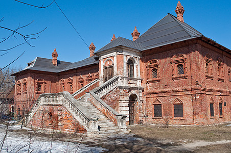 克鲁奇基牧首农场宗教旅行寺庙蓝色建筑学文化教会天空历史纪念碑图片