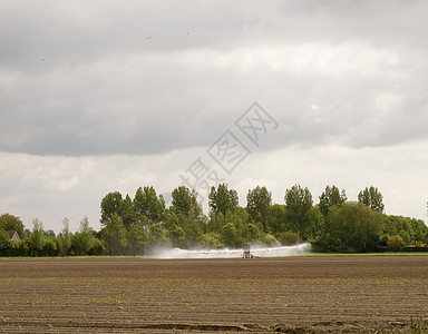 喷雾机资源灌溉车轮机器收成生长农业轮子白色机械图片