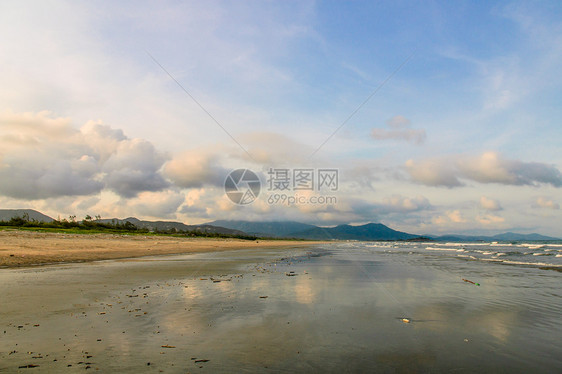 波浪彩色海洋水平闲暇山脉天空照片旅游侵蚀图片