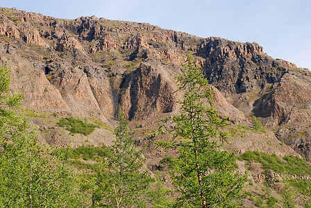 布查拉姆山峡谷公园高原荒野旅游自然保护区勘探石头天空森林图片