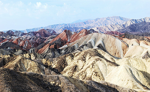 Daxia 地形风化岩石山脉旅游地理地质学图片