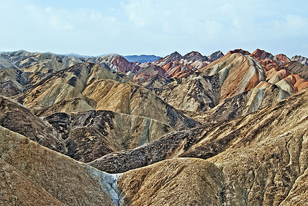 Daxia 地形山脉岩石风化旅游地理地质学图片