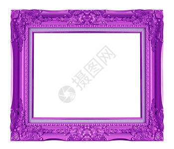 框架框镜框水平地财富古董装潢艺术紫色白色青铜绘画图片