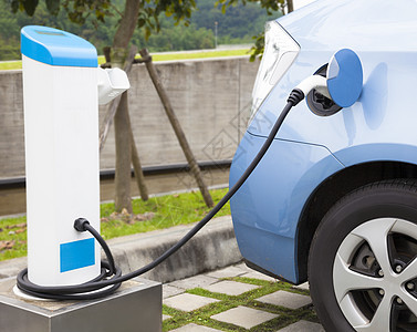 电动汽车充电的电力供应电池环境电缆驾驶力量车辆绿色二氧化碳充值创新图片