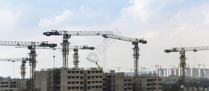建筑项目水泥吊装住房技术投资配重首都绳索桅杆生长图片