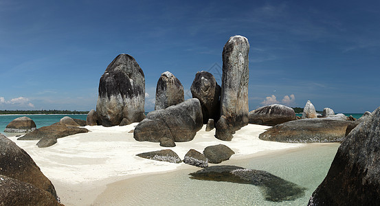 岛 自然岩石形成图片