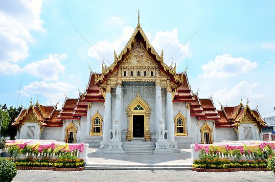 泰国曼谷佛教大理寺旅行建筑学艺术寺院好地方旅游信仰天空冥想广场图片