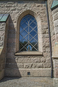 北面玻璃教堂 北部窗口细节图片
