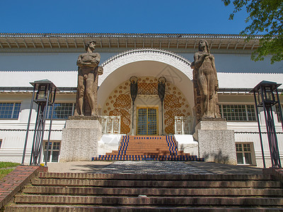 达姆施塔特的恩斯特路德维格大楼房子联盟艺术住宅新作殖民地自由可乐建筑学艺术家图片