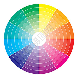 颜色频谱抽象方向盘 彩色图表背景项目圆圈收藏网络彩虹插图打印质量墙纸调色板图片