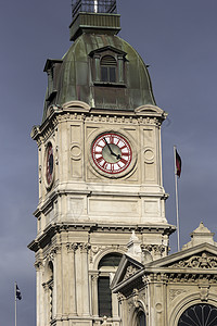 Ballarat历史建筑市中心建筑学天空旅行天际旗帜历史性图片