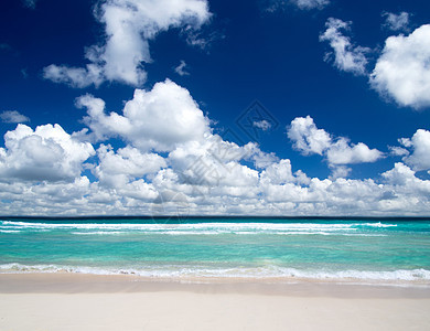 热带海洋海景晴天天空天堂冲浪支撑旅行海岸蓝色假期图片
