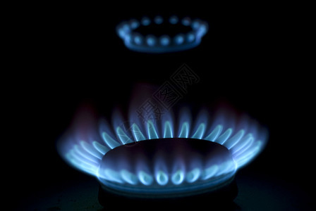 燃气火焰燃烧力量活力丙烷厨房椭圆形气体甲烷圆圈火炉图片