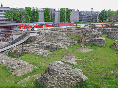 Mainz的罗马戏剧联盟建筑学剧院维护者考古学废墟地标纪念碑艺术图片