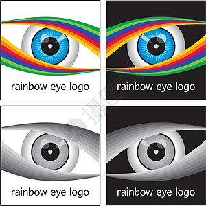彩虹眼测图设计图片