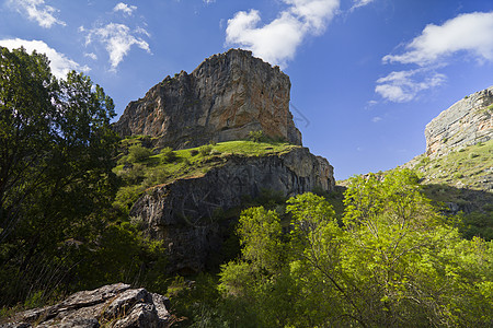 西班牙瓜达拉哈拉的杜尔斯河悬崖图片