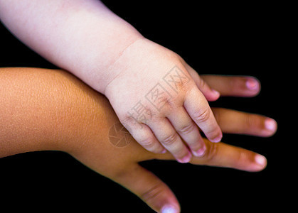 儿童两只手棕榈孩子皮肤手指手臂生活女儿家庭婴儿童年图片