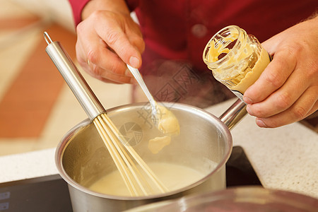 厨师工作餐厅商业烹饪奶油美食食物厨房爱好洋葱服务图片