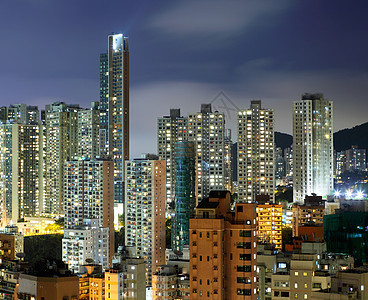 香港的住宅楼群建设办公室商业公寓摩天大楼建筑城市天空建筑学天际房子图片