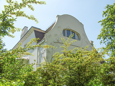 达姆施塔特的可乐房子艺术联盟殖民地自由艺术家风格住宅新作图片