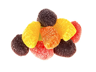 水果果冻糖果背景图片