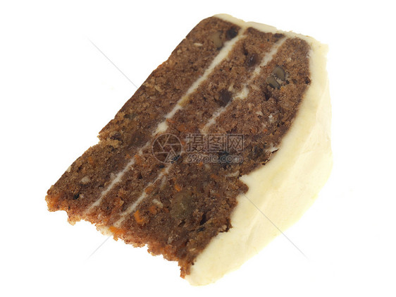 崔普胡萝卜蛋糕甜点蛋糕白色冰镇食物图片
