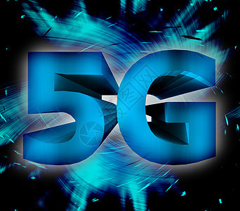 5G 网络符号频率通讯器消息互联网短信标准数据细胞彩信口袋图片