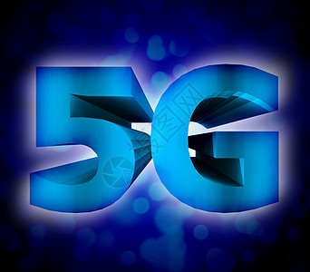 5G 网络符号监视器数据消息电话频率机动性手机彩信技术屏幕图片