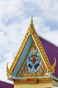 泰国寺庙旅游亚裔冥想文化场景青铜艺术沉思旅行金子图片