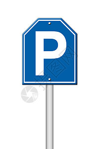 停车标志邮政夹子民众城市运输标签车辆交通汽车插图图片