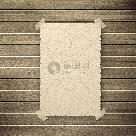 空白白纸木头材料滚动卡片纸板边界插图床单艺术笔记图片