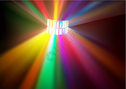 Disco 灯光娱乐反光板舞蹈射线光束派对乐趣迪厅电子俱乐部图片