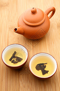 中华茶叶子文化茶碗茶壶杯子植物饮料保健工夫陶器图片