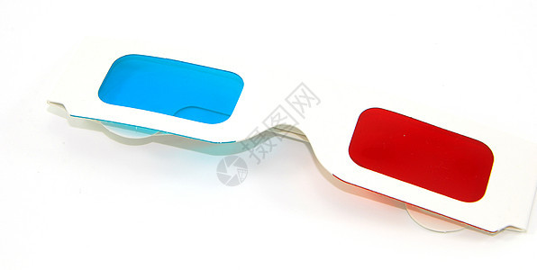 3D杯眼镜娱乐展示电影乐趣闲暇蓝色剧院眼睛图片