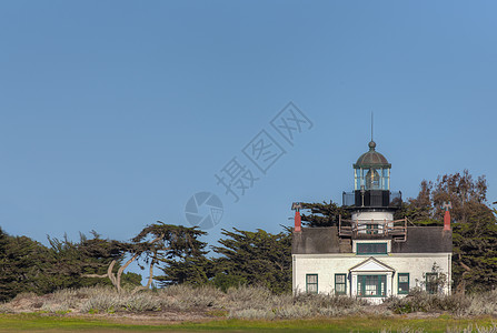 灯塔建筑旅游海洋海岸线历史性安全游客房子支撑地标图片