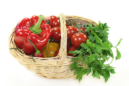 蔬菜混合维生素厨具草药市场食品购物素食胡椒成分饮食图片