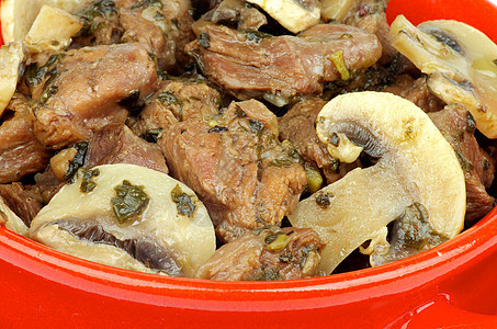 牛肉丝洋葱餐具健康饮食乡村棕色食用菌主菜美食灰色食物图片
