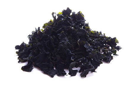 干棕藻保鲜褐藻白背昆布黑色食品干货海藻食物图片