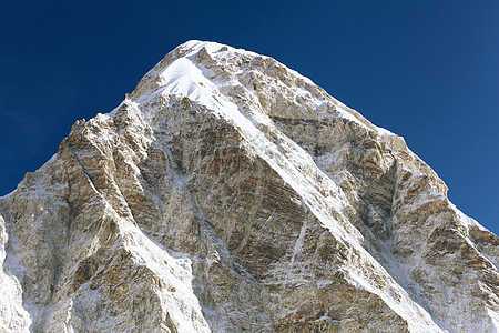 雪雪山冰川全景环境爬坡天空蓝色旅行岩石顶峰远足图片