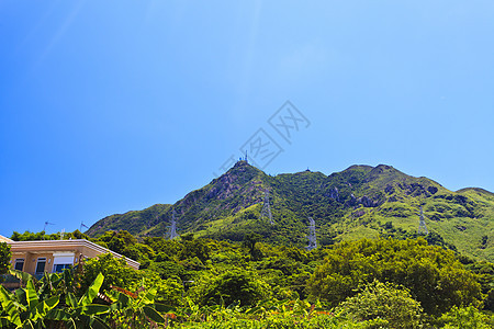 香港城堡峰 三座尖山之一图片