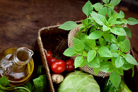 新鲜有机蔬菜生产香料食物水果胡椒厨房洋葱厨师草药花园图片